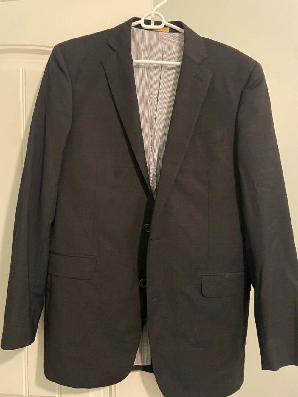 Brooks Brothers Men 40L Navy Blazer-2 Button Explorer Regent